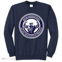 Never Underestimate An Old Man Born In February  Sweatshirt thumb 0