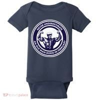 Never Underestimate An Old Man Born In February  Baby Bodysuit thumb 0