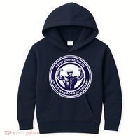 Never Underestimate An Old Man Born In February  Kids Hoodie thumb 0