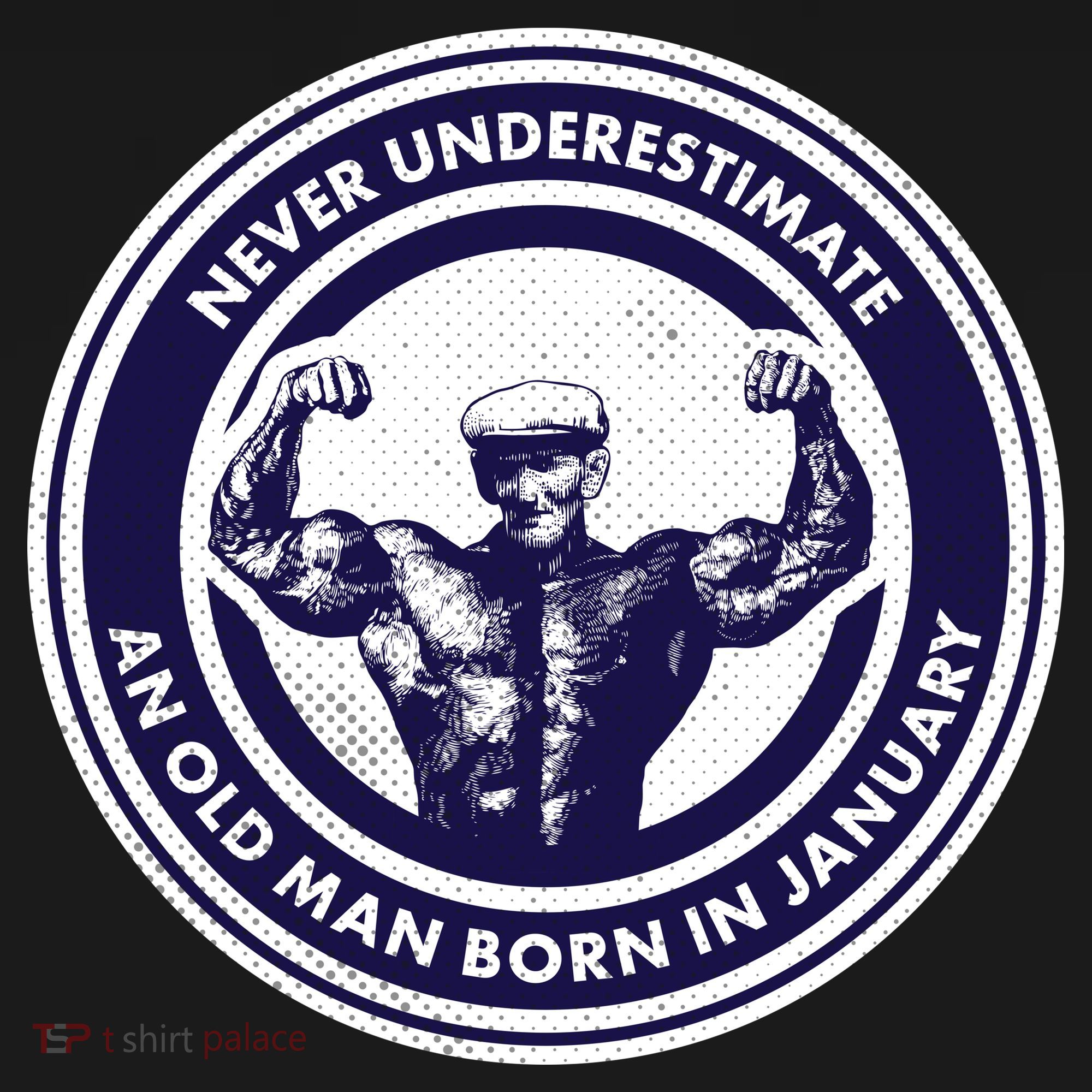 Never Underestimate An Old Man Born In January Tote Bag