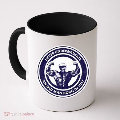 Never Underestimate An Old Man Born In July Coffee Mug