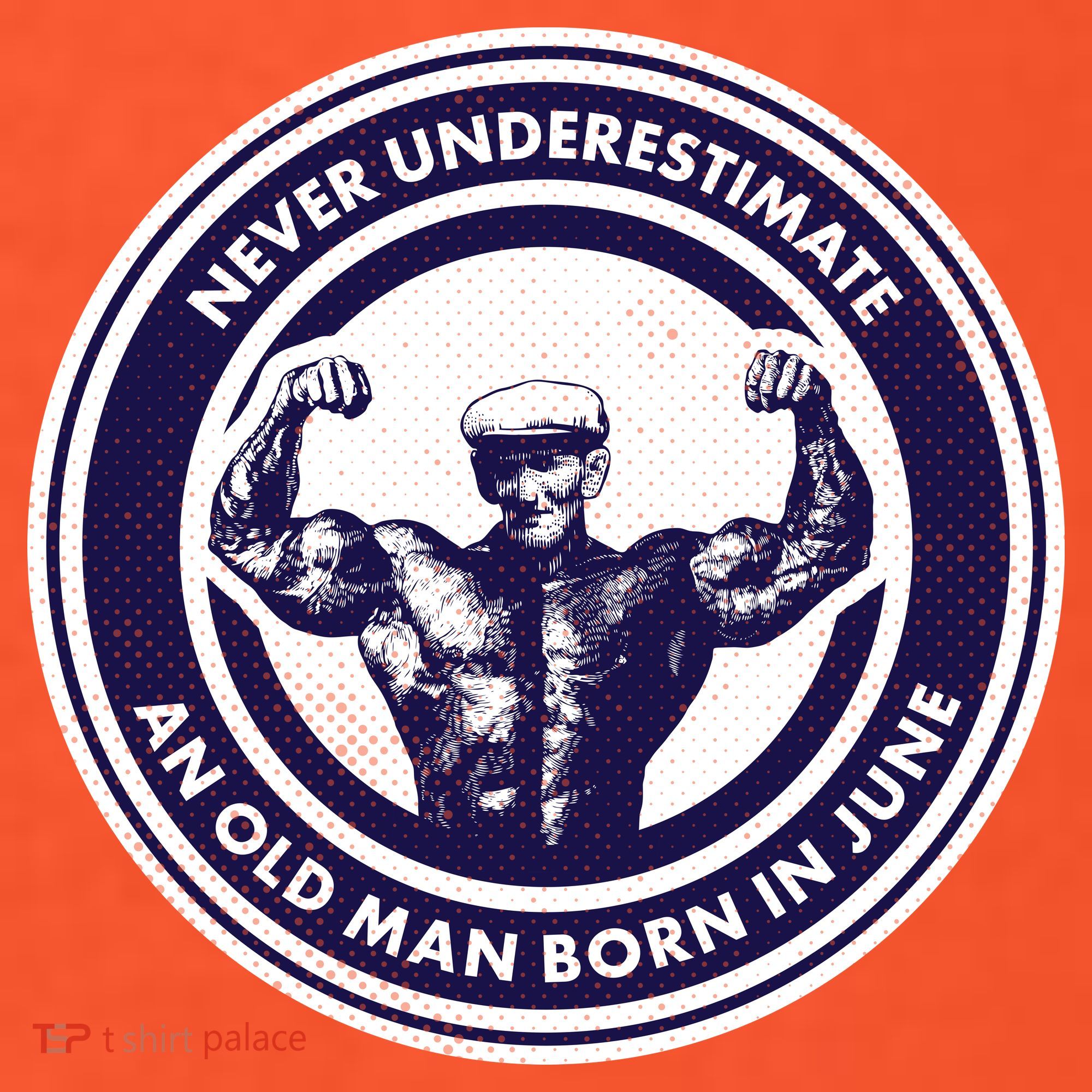 Never Underestimate An Old Man Born In June Sweatshirt