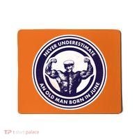 Never Underestimate An Old Man Born In June Mousepad thumb 0