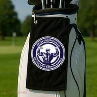 Never Underestimate An Old Man Born In March Golf Towel thumb 2