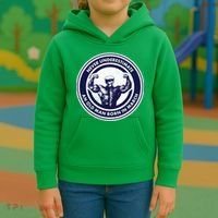 Never Underestimate An Old Man Born In March Kids Hoodie thumb 3