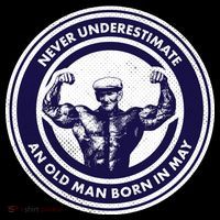 Never Underestimate An Old Man Born In May Backpack thumb 2