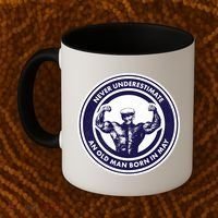 Never Underestimate An Old Man Born In May Coffee Mug thumb 2