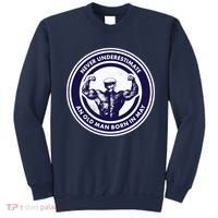 Never Underestimate An Old Man Born In May Sweatshirt thumb 0