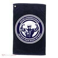 Never Underestimate An Old Man Born In May Golf Towel thumb 0