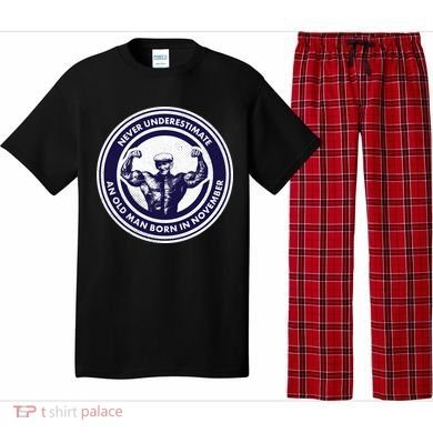Never Underestimate An Old Man Born In November  Pajama Set