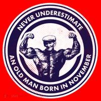 Never Underestimate An Old Man Born In November  Santa Hat thumb 1