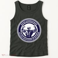 Never Underestimate An Old Man Born In October Tank Top thumb 2