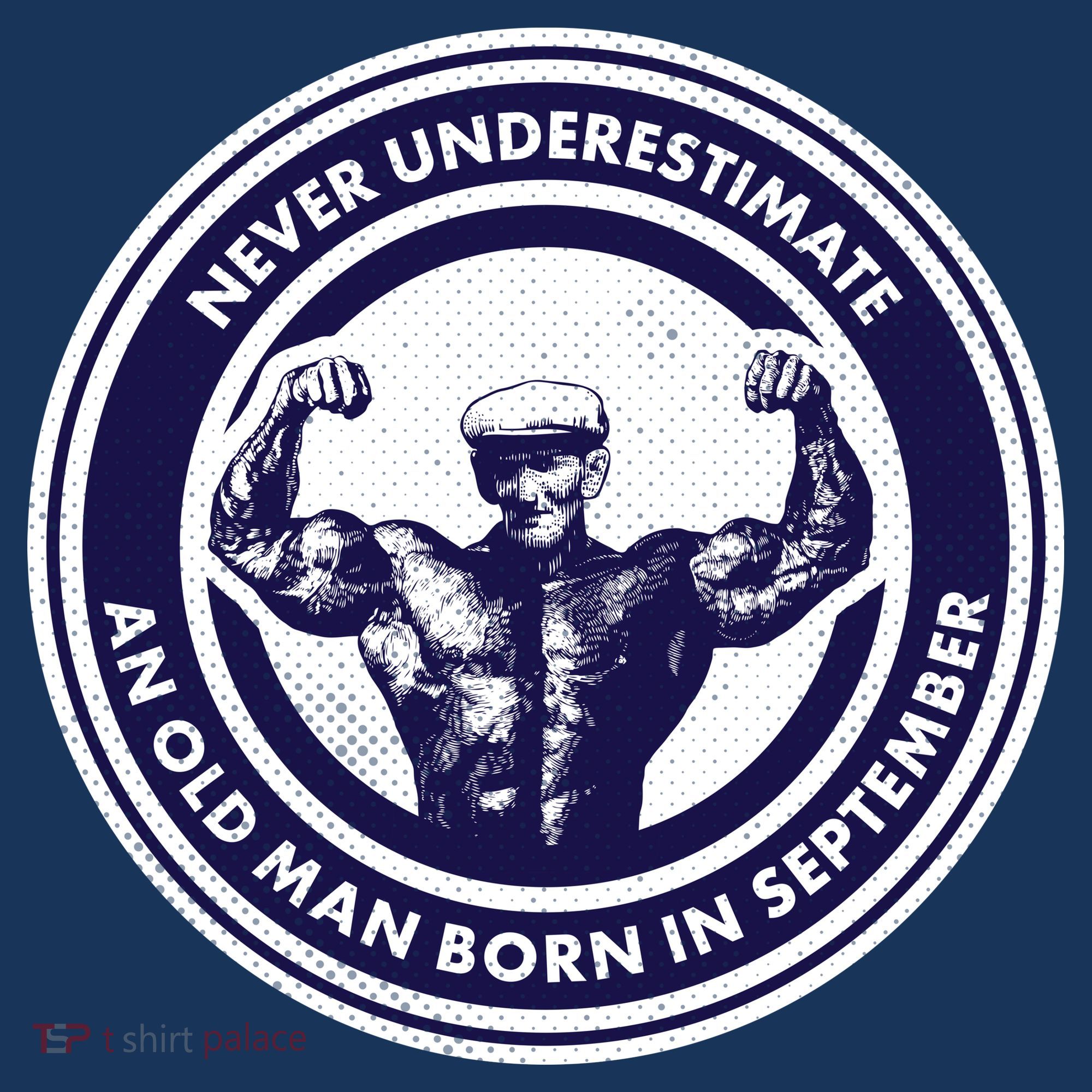 Never Underestimate An Old Man Born In September Women's Tank Top