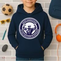 Never Underestimate An Old Man Born In September Kids Hoodie thumb 2