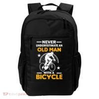 Never Underestimate An Old Man With A Bicycle Backpack thumb 0