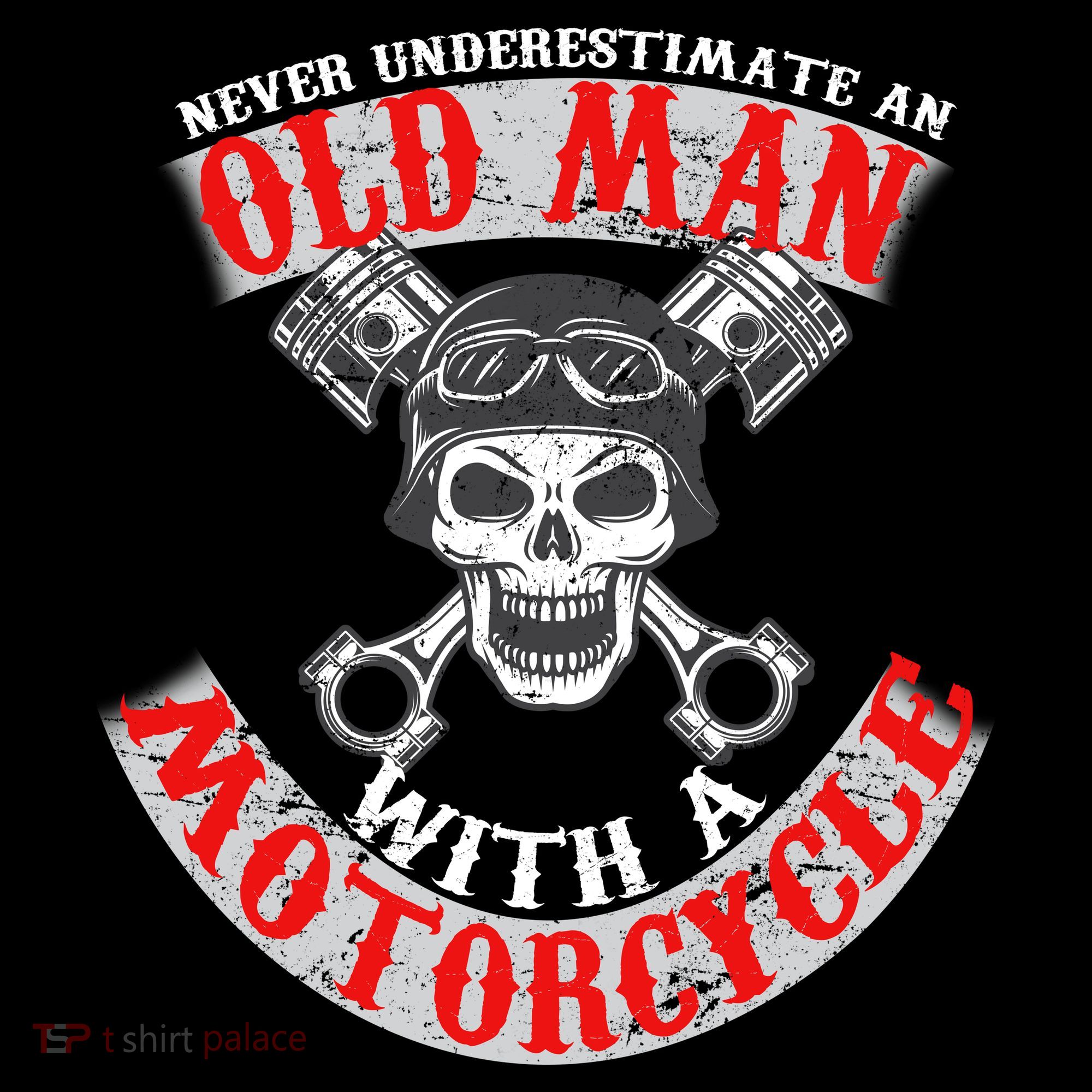 Never Underestimate An Old Man With A Motorcycle Coaster