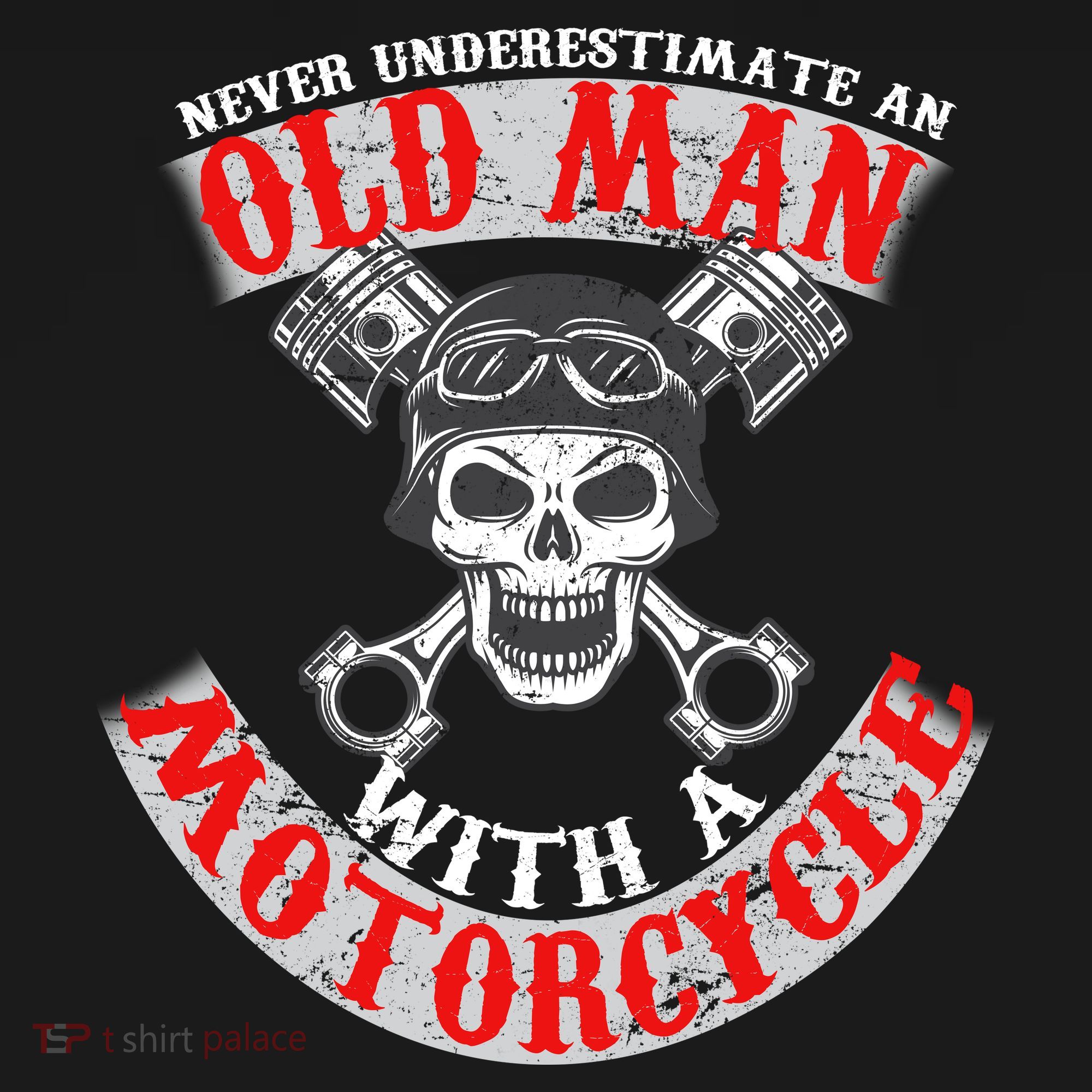 Never Underestimate An Old Man With A Motorcycle Polo
