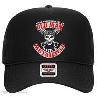 Never Underestimate An Old Man With A Motorcycle Hat thumb 0