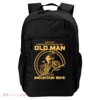 Never Underestimate An Old Man With A Mountain Bike Backpack thumb 0