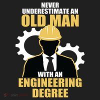 Never Underestimate An Old Man With An Engineering Degree Tumbler thumb 3