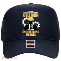 Never Underestimate An Old Man With An Engineering Degree Hat thumb 0