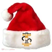 Never Underestimate An Old Man With An Engineering Degree Santa Hat thumb 0