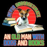 Never Underestimate An Old Man With Dogs And Books Coffee Mug thumb 5