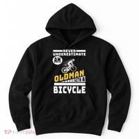 Never Underestimate An Oldman With A Bicycle Hoodie thumb 0