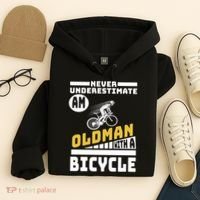 Never Underestimate An Oldman With A Bicycle Hoodie thumb 4
