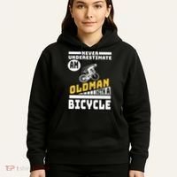 Never Underestimate An Oldman With A Bicycle Hoodie thumb 5
