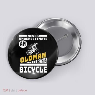 Never Underestimate An Oldman With A Bicycle Button