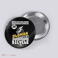Never Underestimate An Oldman With A Bicycle Button thumb 0