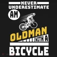 Never Underestimate An Oldman With A Bicycle Bucket Hat thumb 4