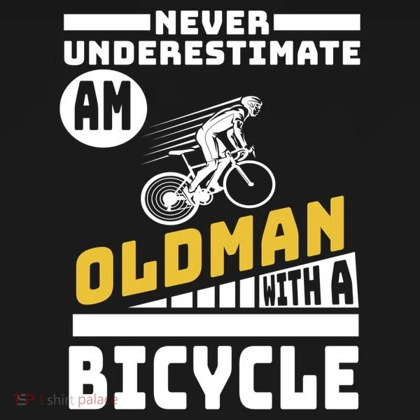 Never Underestimate An Oldman With A Bicycle Bucket Hat