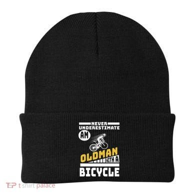 Never Underestimate An Oldman With A Bicycle Beanie
