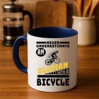 Never Underestimate An Oldman With A Bicycle Coffee Mug thumb 4