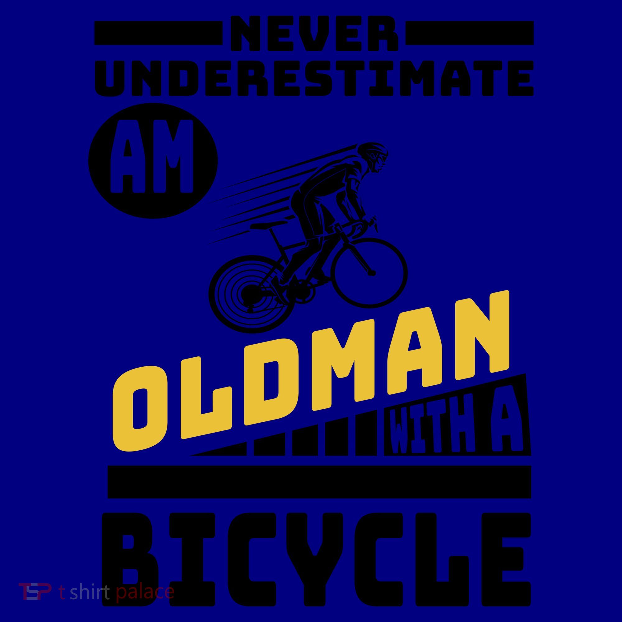 Never Underestimate An Oldman With A Bicycle Coffee Mug
