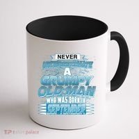 Never Underestimate Grumpy Old Man Born In September Coffee Mug thumb 1