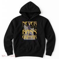Never Underestimate Old Man With A Bass Guitar Hoodie thumb 0