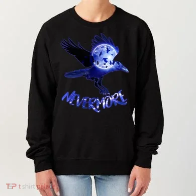 Nevermore Raven Halloween Women's Sweatshirt