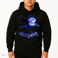 Nevermore Raven Halloween Hoodie thumb 2