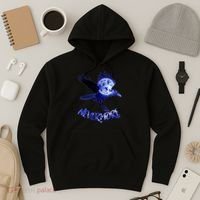 Nevermore Raven Halloween Hoodie thumb 3