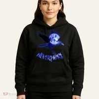 Nevermore Raven Halloween Hoodie thumb 5
