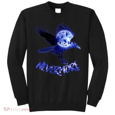 Nevermore Raven Halloween Sweatshirt