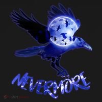 Nevermore Raven Halloween City Backpack thumb 2
