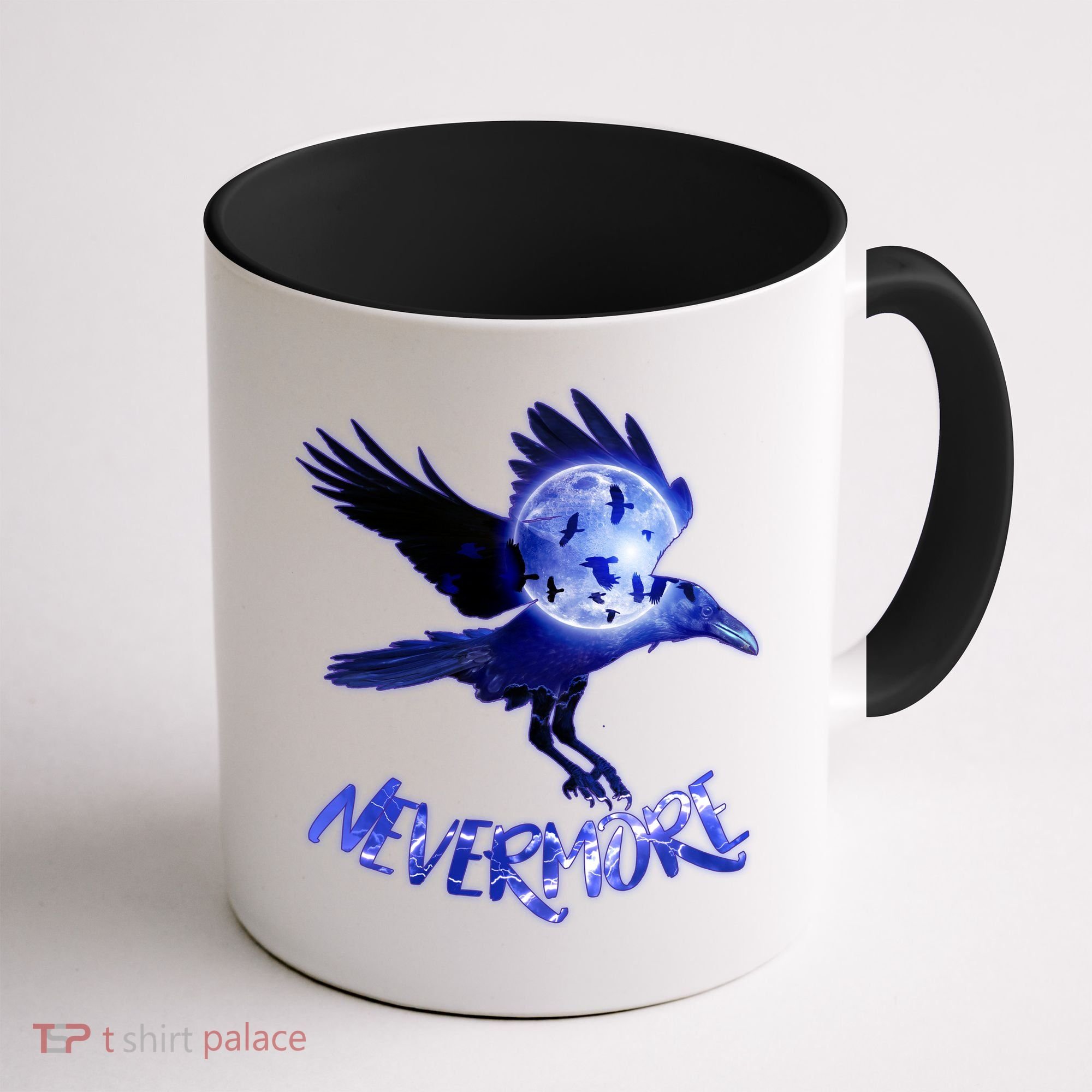 Nevermore Raven Halloween Coffee Mug