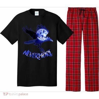 Nevermore Raven Halloween Pajama Set