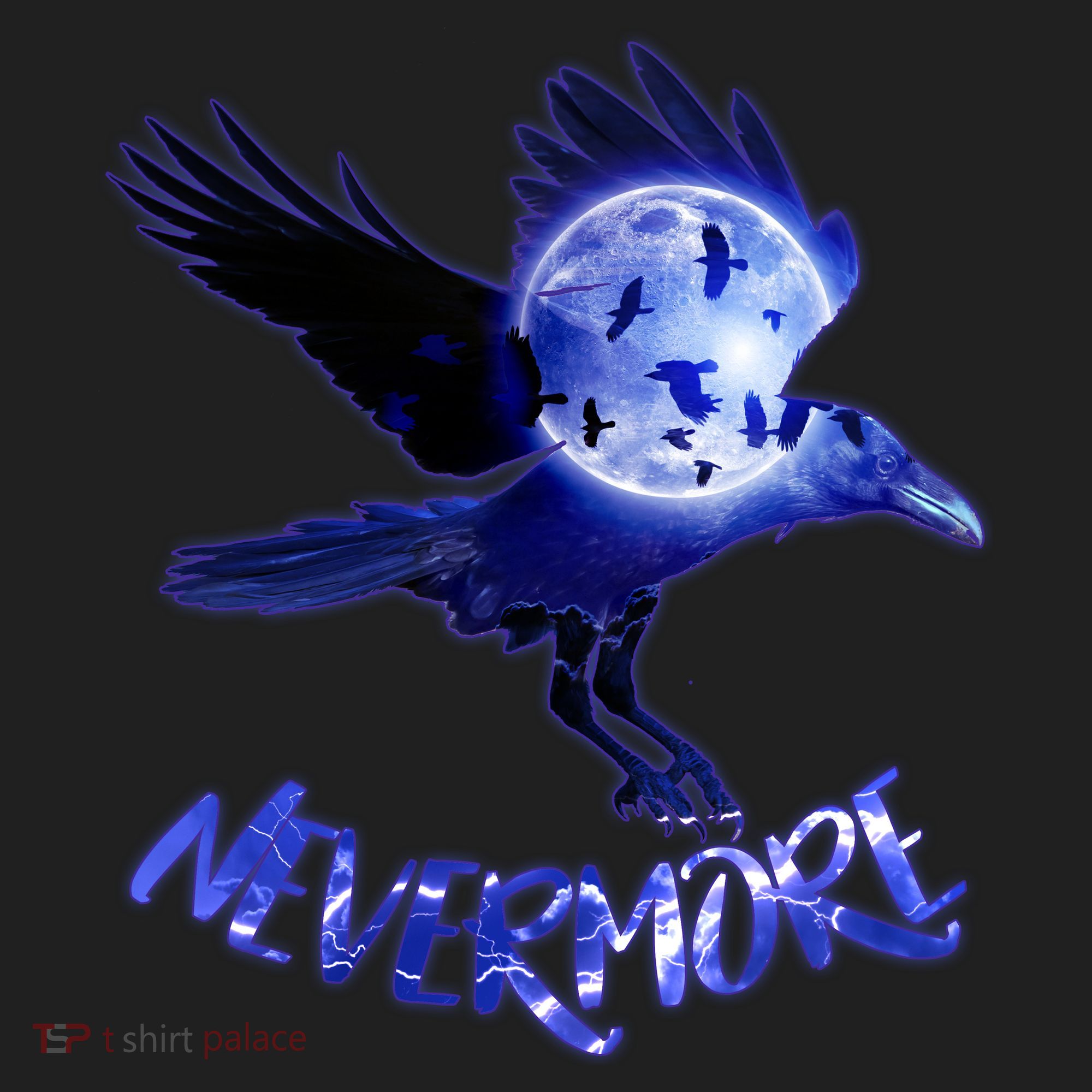Nevermore Raven Halloween Tumbler