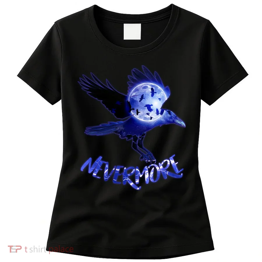 Nevermore Raven Halloween Women's T-Shirt