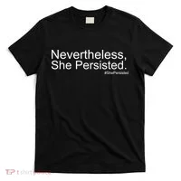 Nevertheless, She Persisted - Resist T-Shirt thumb 0